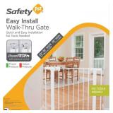 Easy Install 28 in. Walk Thru Gate - Retail: $50