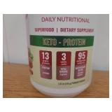 V-ONE Gold Meal Daily Nutritional, Keto- Protein- Strawberry Flavor