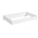 Oxford Baby Changing Topper for Universal 3-Drawer Dresser, Barn White (Missing Parts)