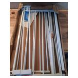 Regalo Easy Open 47-Inch Super Wide Walk Thru Baby Gate, Bonus Kit, Includes 4-Inch and 12-Inch Extension Kit, 4 Pack Pressure Mount Kit and 4 Wall Cups and Mounting Kit (Missing Parts)