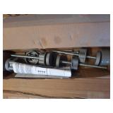 Regalo Easy Open 47-Inch Super Wide Walk Thru Baby Gate, Bonus Kit, Includes 4-Inch and 12-Inch Extension Kit, 4 Pack Pressure Mount Kit and 4 Wall Cups and Mounting Kit (Missing Parts)