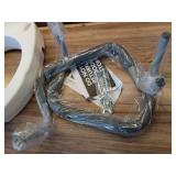 Carex 3.5 Inch Raised Toilet Seat with Arms, Elongated Toilet Seat Riser, 300 lbs Capacity, Elevating and Raising Seat,Universal, Slip-Resistant with Padded Handles, White