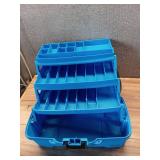 PLANO 3 TRAY TACKLE BOX WITH DUEL TOP ACCESS