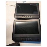 Dual Screen Portable DVD Player Set 10