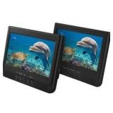 Dual Screen Portable DVD Player Set 10" screen  - Retail: $89