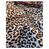 Leopard Print Folding Camp Chair - Retail: $65