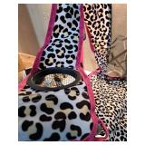 Leopard Print Folding Camp Chair - Retail: $65
