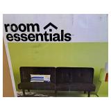Futon Sofa Black - Room Essentials - Retail: $160