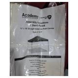 Academy Sports 10x10 Instant Canopy - Retail: $89