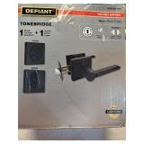 Tonebridge Matte Black Single Cylinder Combo Pack Square Series - Retail: $52