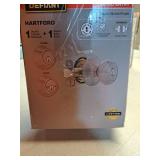 Hartford Satin Nickel Combo Pack with Double Cylinder Deadbolt-(Comes with only one key)