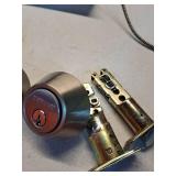 Hartford Satin Nickel Combo Pack with Double Cylinder Deadbolt-(Comes with only one key)