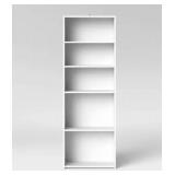 5 Shelf Bookcase Natural- Room Essentials