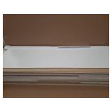 5 Shelf Bookcase White - Room Essentials: Modern Style, Wood Composite, Open Shelving, 71.18" Tall - Retail: $70