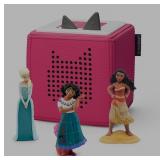Tonies Disney Toniebox Audio Player Bundle with Elsa, Moana, and Mirabel, Multicolor, Weight: 3 lbs - Retail: $165