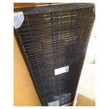 Black Anthracite 5-Tier Steel Wire Shelving Unit (48 in. W x 72 in. H x 18 in. D) - Retail: $149