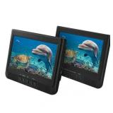 onn 10  1024p Dual Screen DVD Player with Digital Panel  Black - Retail: $125