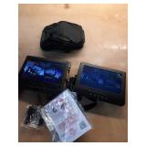 onn 10  1024p Dual Screen DVD Player with Digital Panel  Black - Retail: $125