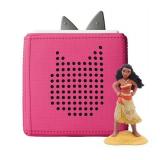tonies Disney Toniebox 1 Audio Player Starter Set for Kids with Moana, 2.4 Ghz, Age Group 3+, Pink - Retail: $135