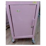 PACK OF 2-Metal Rolling Locker Storage Cabinet with Lock- Room Essentials - Retail: $120