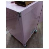 PACK OF 2-Metal Rolling Locker Storage Cabinet with Lock- Room Essentials - Retail: $120