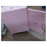 PACK OF 2-Metal Rolling Locker Storage Cabinet with Lock- Room Essentials - Retail: $120