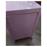 PACK OF 2-Metal Rolling Locker Storage Cabinet with Lock- Room Essentials - Retail: $120