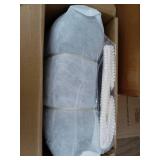 Memory Foam Filled Bean Bag Chair with Corduroy Cover Cream - Room Essentials - Retail: $85