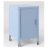 Metal Rolling Locker Storage Cabinet with Lock- Room Essentials - Retail: $60