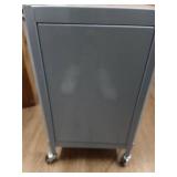 Metal Rolling Locker Storage Cabinet with Lock- Room Essentials - Retail: $60