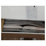 Buylateral Set of 2 Westbury Traditional Cane Dining Chairs Walnut/Cream: Rubberwood Frame, Linen Upholstery - Retail: $130