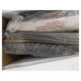 Buylateral Set of 2 Westbury Traditional Cane Dining Chairs Walnut/Cream: Rubberwood Frame, Linen Upholstery - Retail: $130