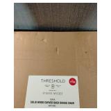 Terra Solid Wood Curved Back Dining Chair Natural - Threshold designed with Studio McGee Fully Assembled - Retail: $150