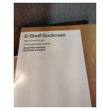 5 Shelf Dorm Bookcase Natural Wood - Room Essentials