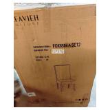 SAFAVIEH Sanibel Nautical Rattan Solid Dining Parsons Chair  Brown (Set of 2) - Retail: $586