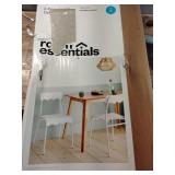 Set of 2 Wavy Metal Dining Chair White - Room Essentials - Retail: $100