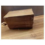 Pack of 2 ,36 Pack Rounded Satin Door Hinges Brushed Nickel 3.5 Inch Interior 3 1/2 Inch 5/8\" Radius Corners Iron Bifold Silver Residential Bed Room Hinge for Doors Hardware Controls House Decor Acce