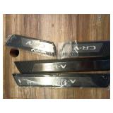 OLIKE Fashion Style Led Door Sill Scuff Plate Guard Sills Protector Trim Compatible with CR-V CRV 2023 2024