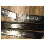 OLIKE Fashion Style Led Door Sill Scuff Plate Guard Sills Protector Trim Compatible with CR-V CRV 2023 2024