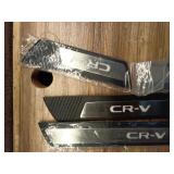 OLIKE Fashion Style Led Door Sill Scuff Plate Guard Sills Protector Trim Compatible with CR-V CRV 2023 2024