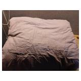 120\"x98\" 1 Pc Super King Plus/Super Oversize King Duvet Cover Only 100% Egyptian Cotton -600 TC Comforter Cover,Zipper Closure & Corner Ties -Fits Only Extra Large Inserts -gray - Retail: $87