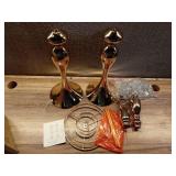 2 Pcs 21.3 inches Tall Crystal Flower Stand Wedding Road Lead Tall Flower Holders Centerpiece Crystal Flower Chandelier Metal Flower Vase for Reception Tables Wedding Supplies - Retail: $107