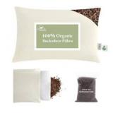 Organic Buckwheat Sleeping Pillow - Retail: $39