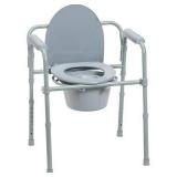 Drive Medical Folding Bedside Commode Chair - Retail: $45