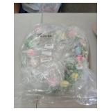 Artificial Floral Easter Wreath - Retail: $15