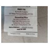 Elevated Leg Pillow - Medical Grade Support Cushion - Retail: $35