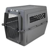 Petmate Sky Kennel IATA 48  Jumbo Plastic Dog Crate Travel Pet Carrier for Dogs 90-125 lb  Gray  Pack of 1 - Retail: $580