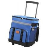 Spherate Rolling Cooler Bag with Telescopic Handle - Retail: $49