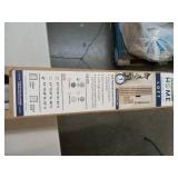 Techni Home Loft Series 48  W Premium Double Walled Foldable Accordion Doors  Grey 32\" to 48\"W x 80\"H - Retail: $113