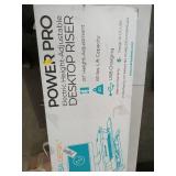 VERSADESK PowerPro Electric Sit-Stand Desk Converter - Retail: $389